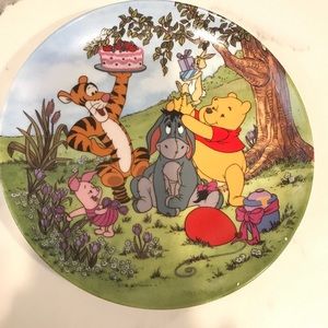 Winnie The Pooh Birthday COLLECTORS PLATE